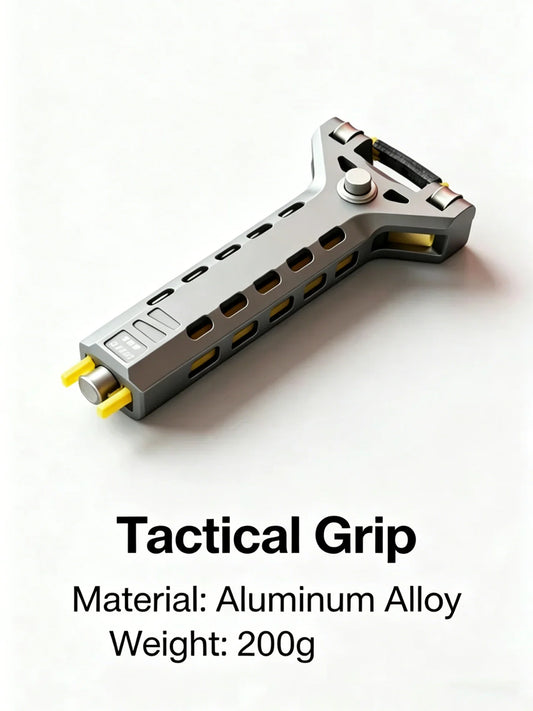Telescopic Aluminum Alloy Slingshot – CNC-Machined, Quick-Change Bands