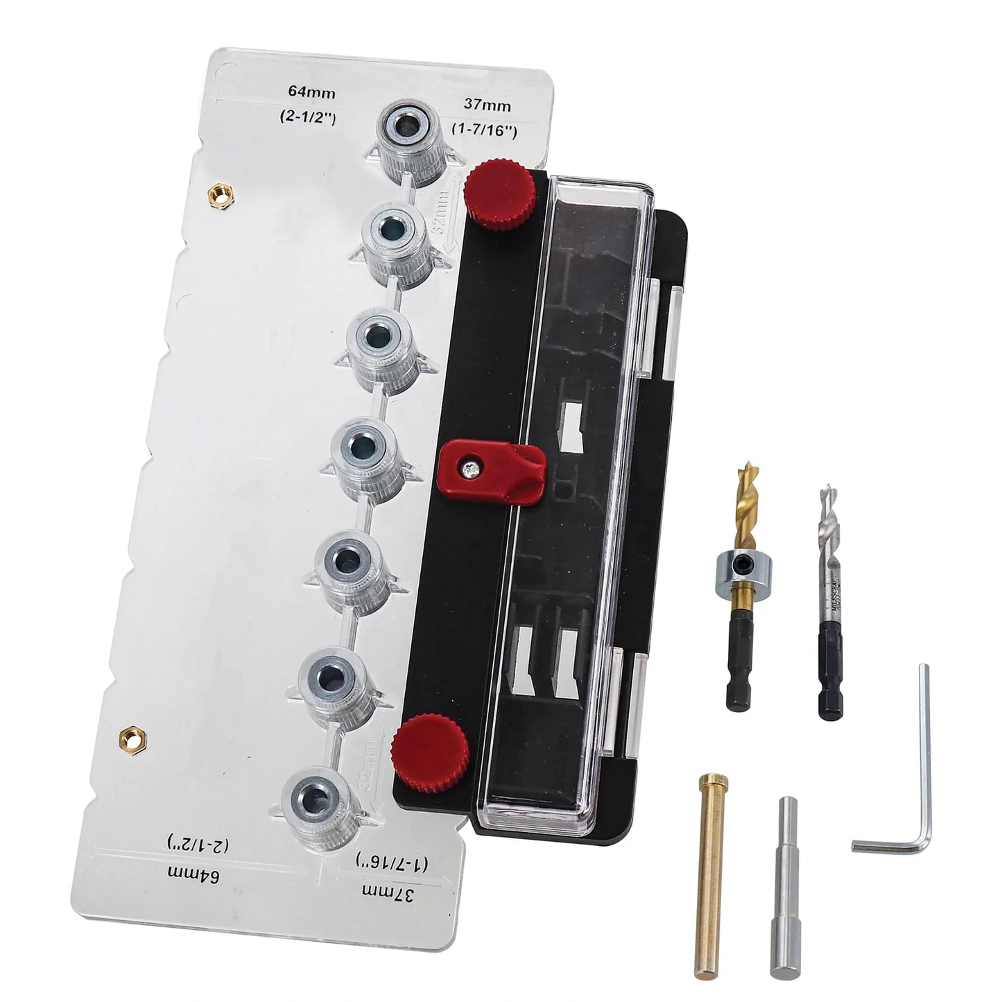 Shelf Pin Drilling Jig – Drill 7 Perfect Holes at Once