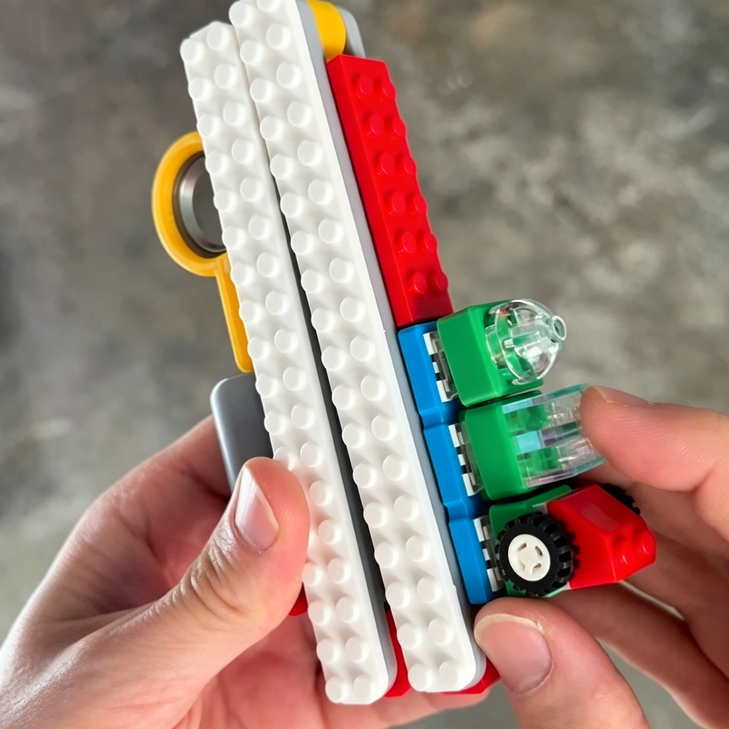 Retro Brick Butterfly Knife – Thinner Profile for Tricking, Compatible with Faceplates & Track Parts