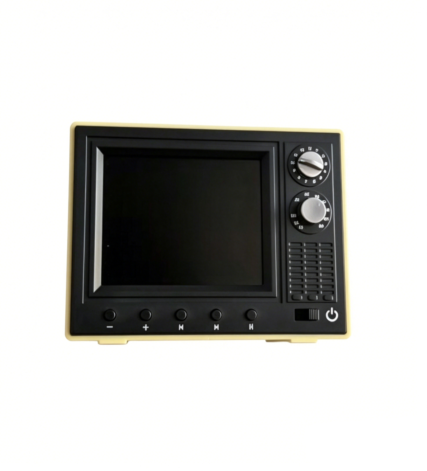 Dollhouse TV – 1:12 Scale USB Rechargeable Vintage Mini TV