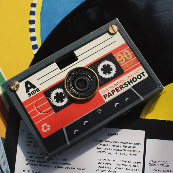 Paper‑Thin Digital Camera – 100g, No Screen, Film Tones, Travel Ready