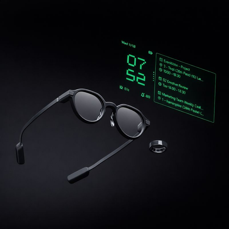 AI Smart Glasses – Real-Time Translation, Invisible Teleprompter, AI Assistant