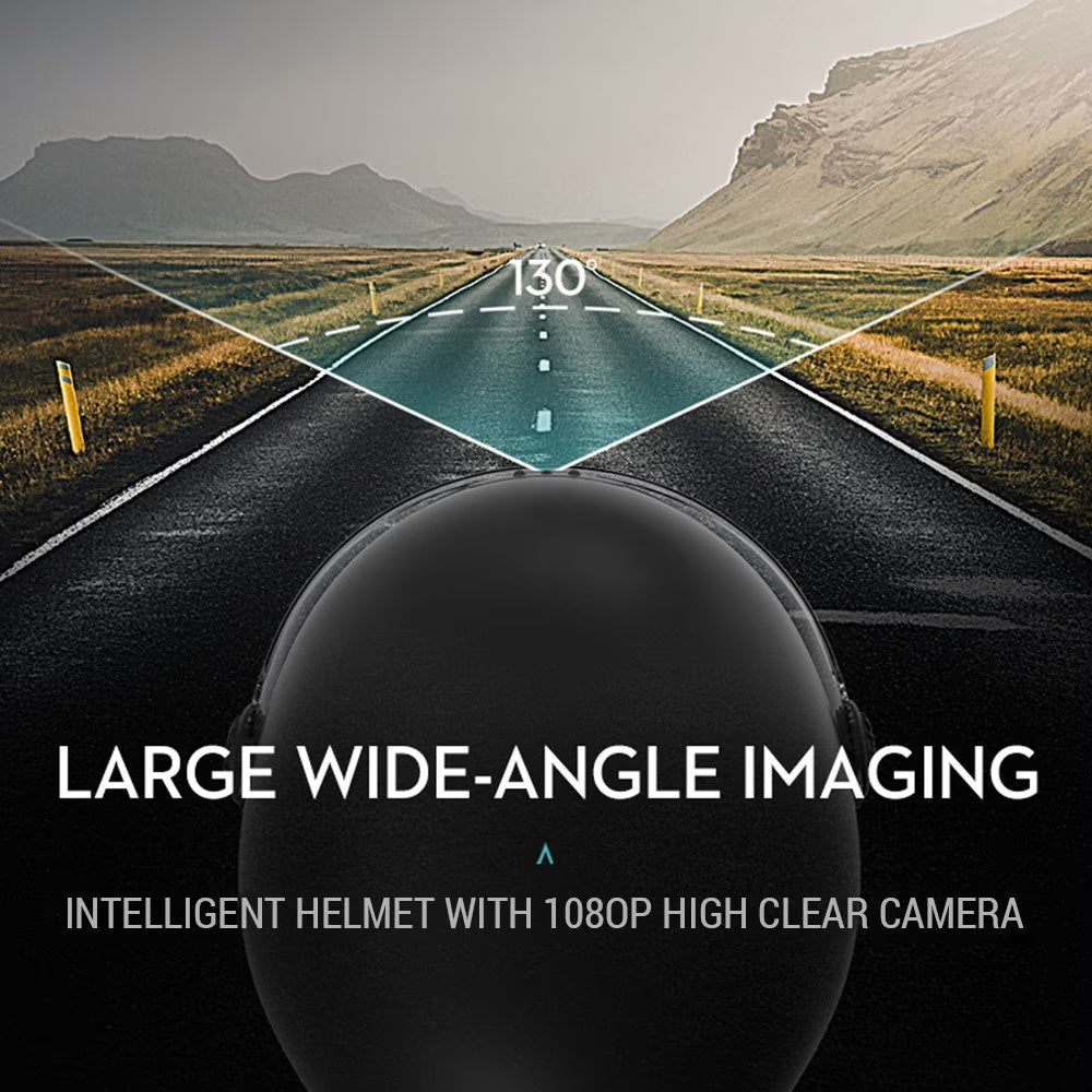 Helmet with Integrated HD Camera – Hands-Free POV Recording