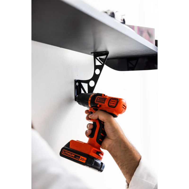 Handmade Matte Black Spoiler Shelf – Signature Underside Print for Enthusiasts