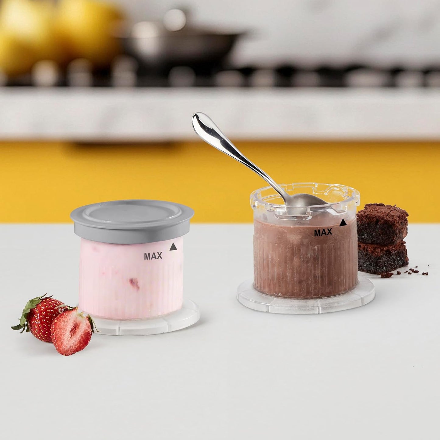 Portable 5-in-1 Ice Cream Maker – Milkshakes, Slushies, Sorbets & Mix-Ins