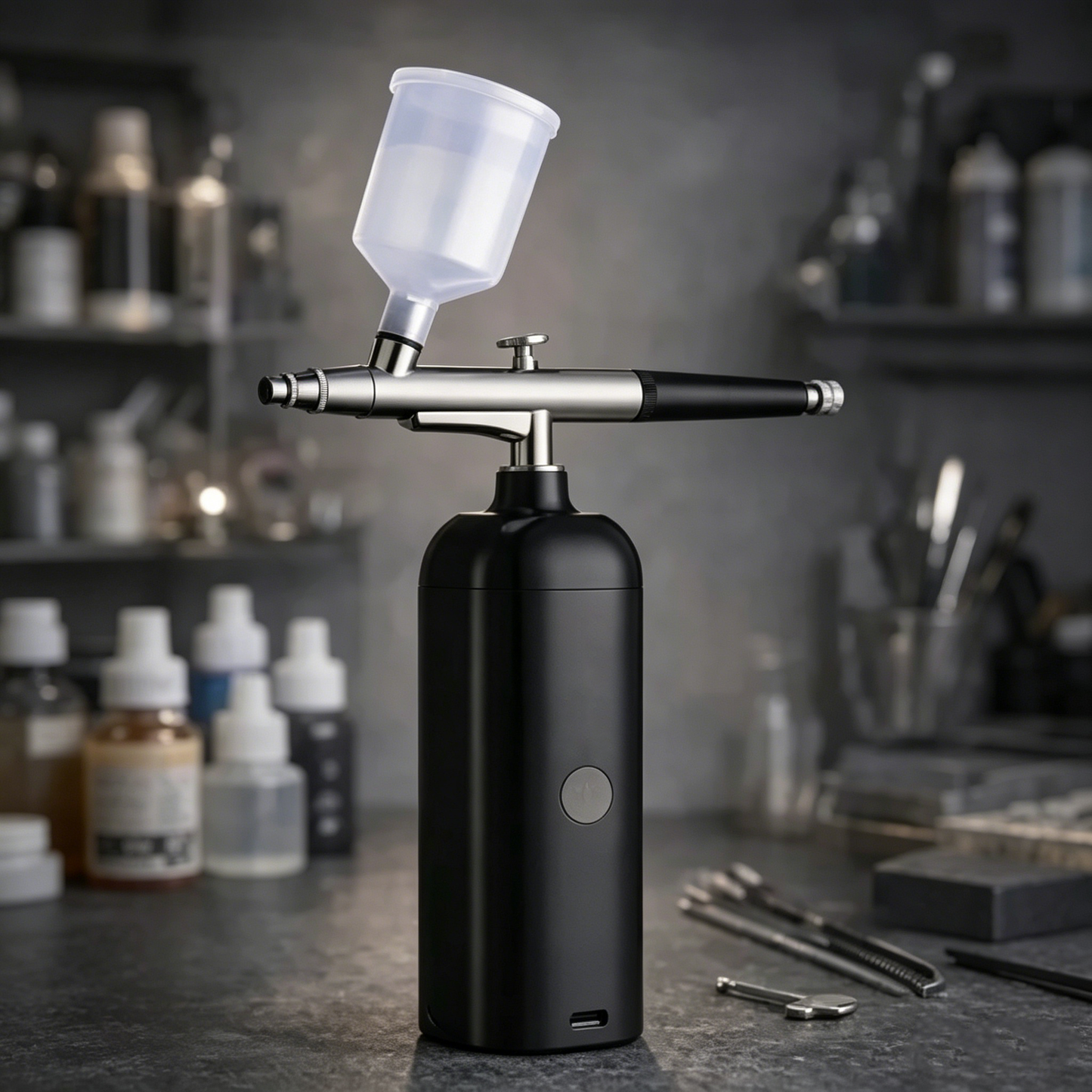 Mini Airbrush Kit – Portable Spray Gun for Hobby & Craft