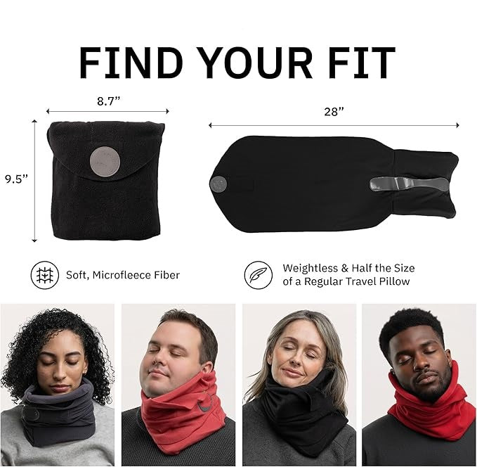 Ultra-Light Travel Neck Pillow – Scientifically Proven Neck Support