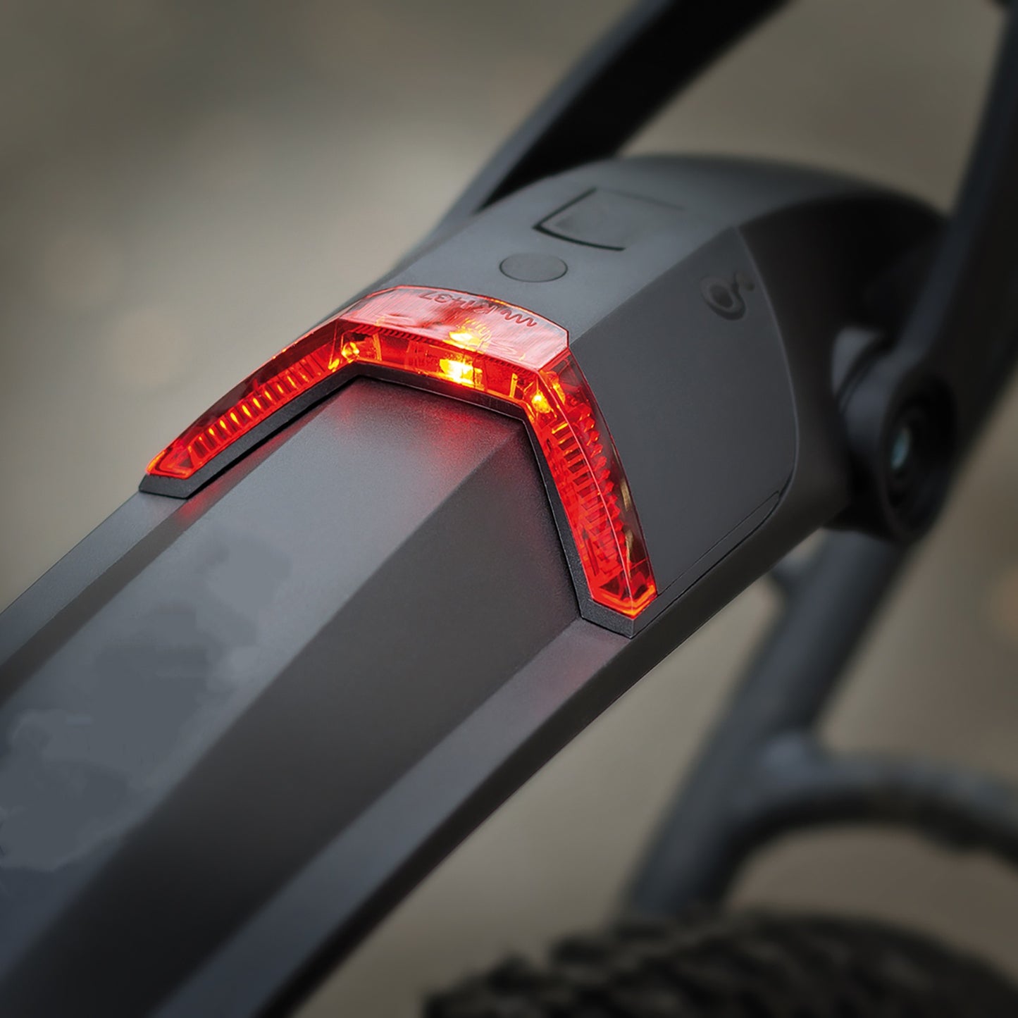 MTB Mudguard with Integrated Rear Light – StVZO Approved, 26"/27.5" Fit
