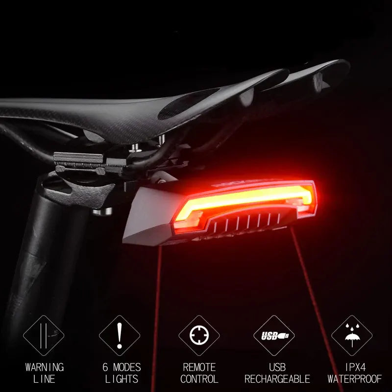 Tail Light with Turn Signals – Wireless Remote Control Brake Light