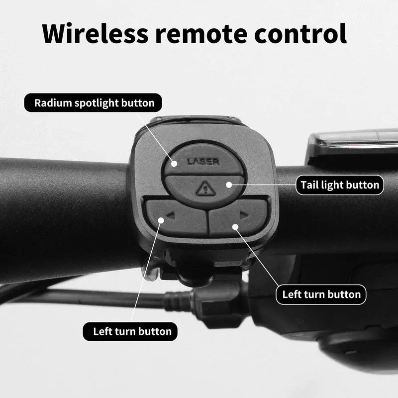 Tail Light with Turn Signals – Wireless Remote Control Brake Light