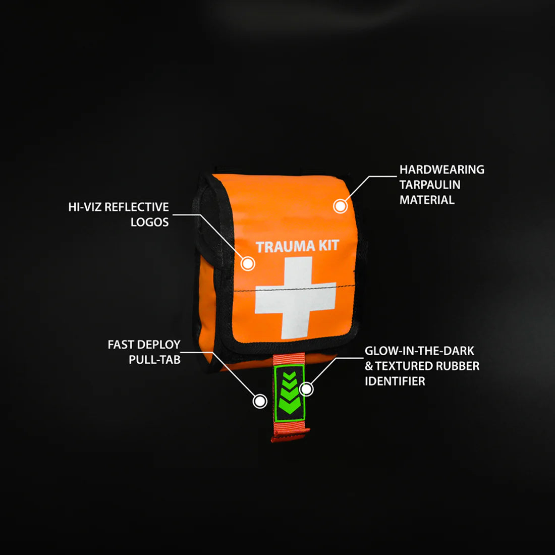 Compact Trauma Kit – Rapid Unfolding, Belt-Attachable, for Remote & Hazardous Environments