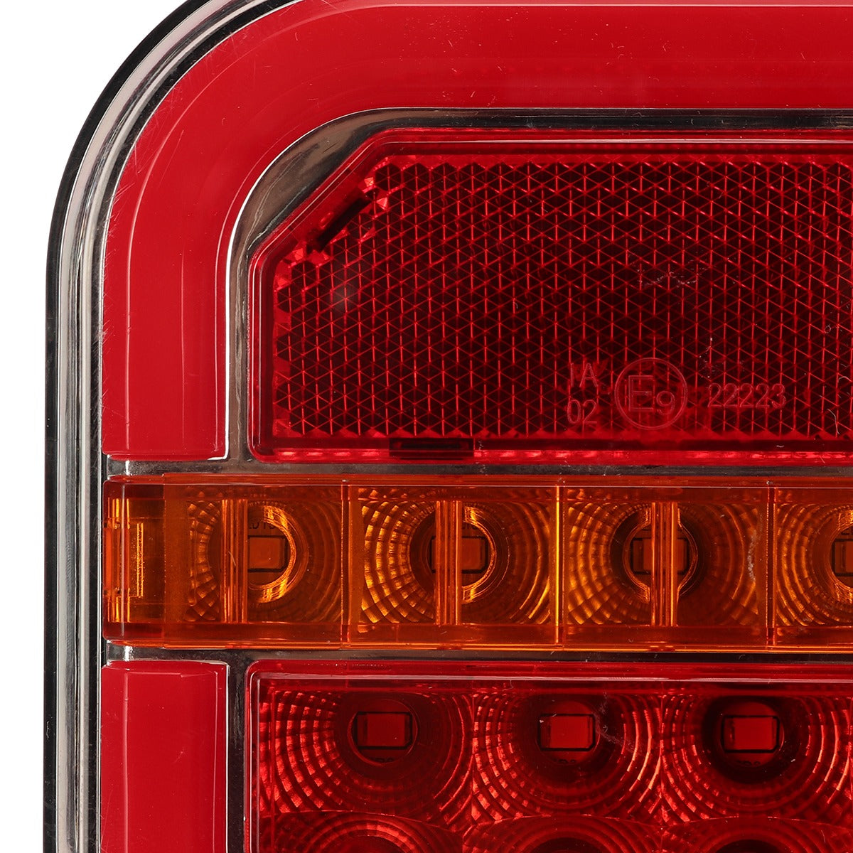 LED taillights and brake light indicator lights