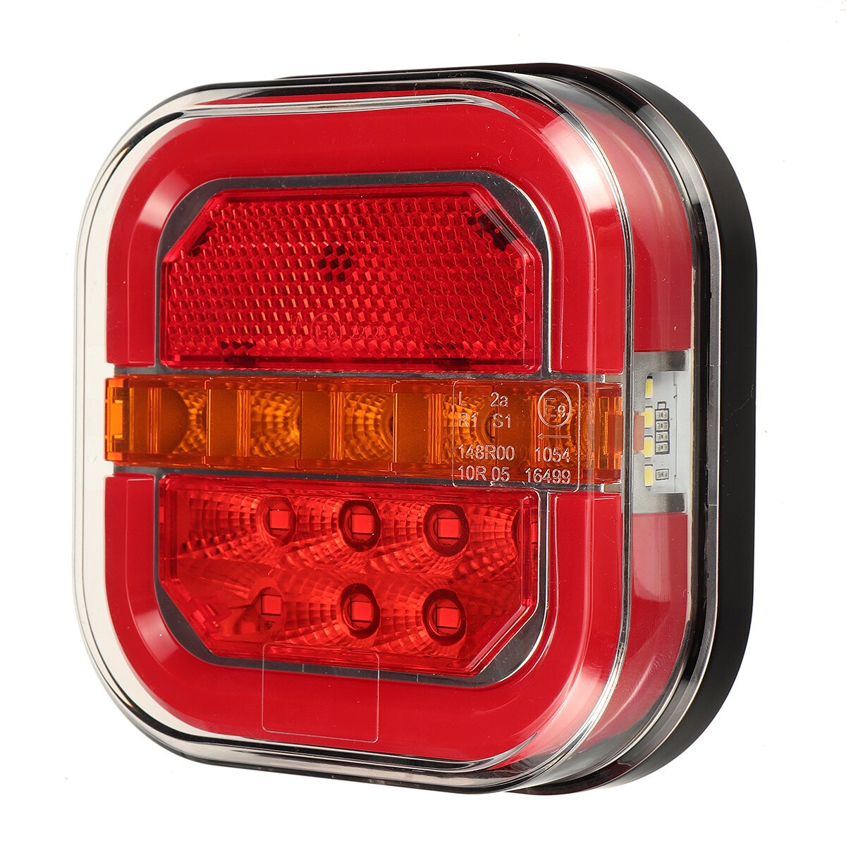 LED taillights and brake light indicator lights