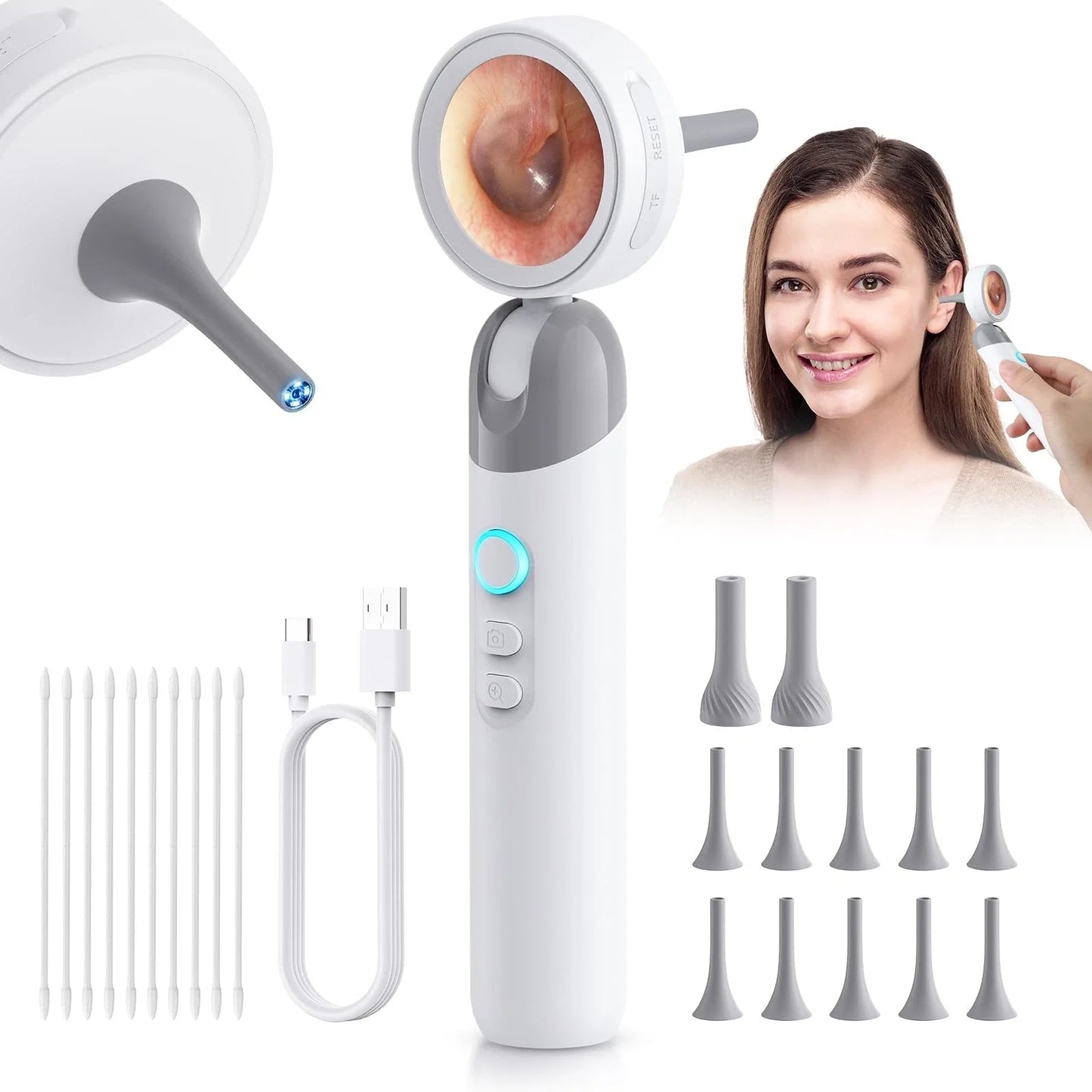 Smart Ear Scope – Ear Camera with Built-In Screen